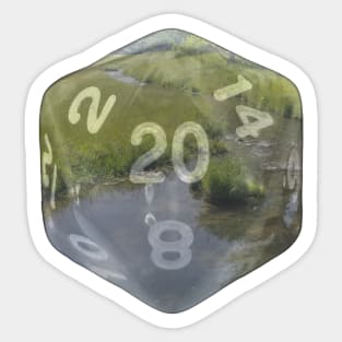 Nat20 Meandering Stream Sticker